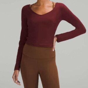 Lululemon align cropped long sleeve